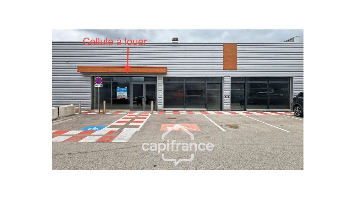 A louer local commercial 74m² empl N°1 Châtenoy