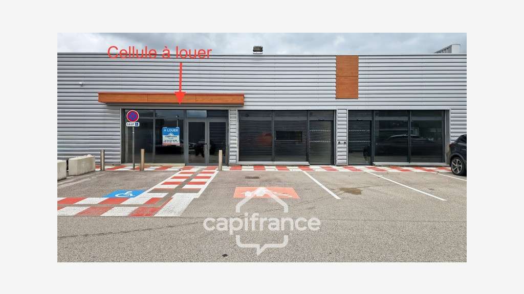A louer local commercial 74m² empl N°1 Châtenoy