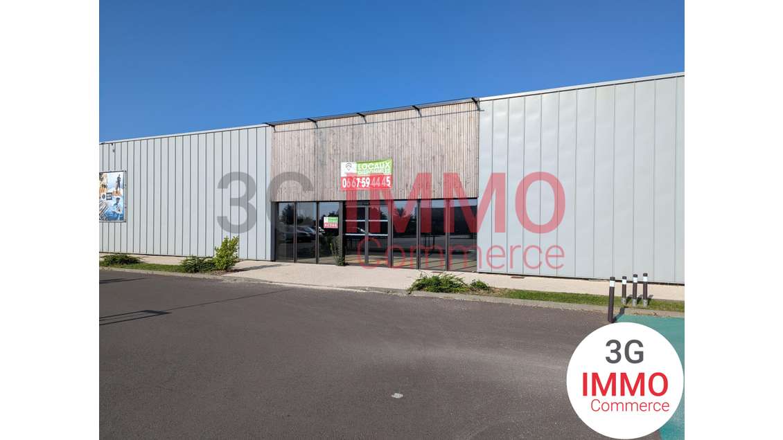 A louer local commercial de 300m² à Niort Chauray