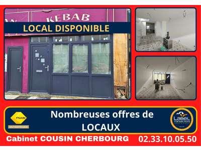 Location Locaux commerciaux - Boutiques à Cherbourg-en-Cotentin