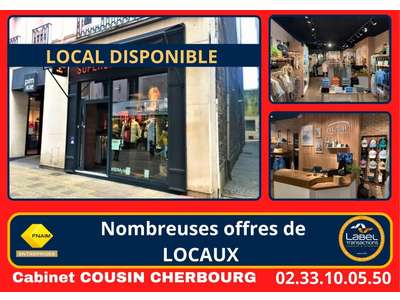 Location Locaux commerciaux - Boutiques à Cherbourg-en-Cotentin