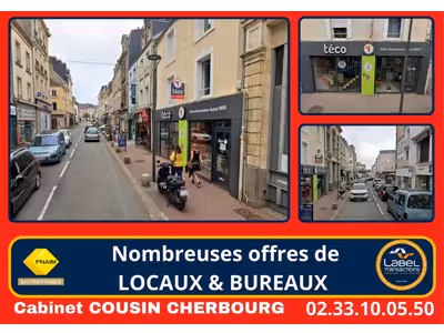 Location Locaux commerciaux - Boutiques à Cherbourg-en-Cotentin