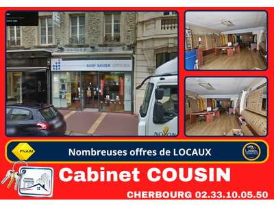 Location Locaux commerciaux - Boutiques à Cherbourg-en-Cotentin