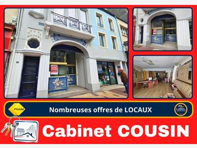 A louer pas de porte local 30m² à Cherbourg