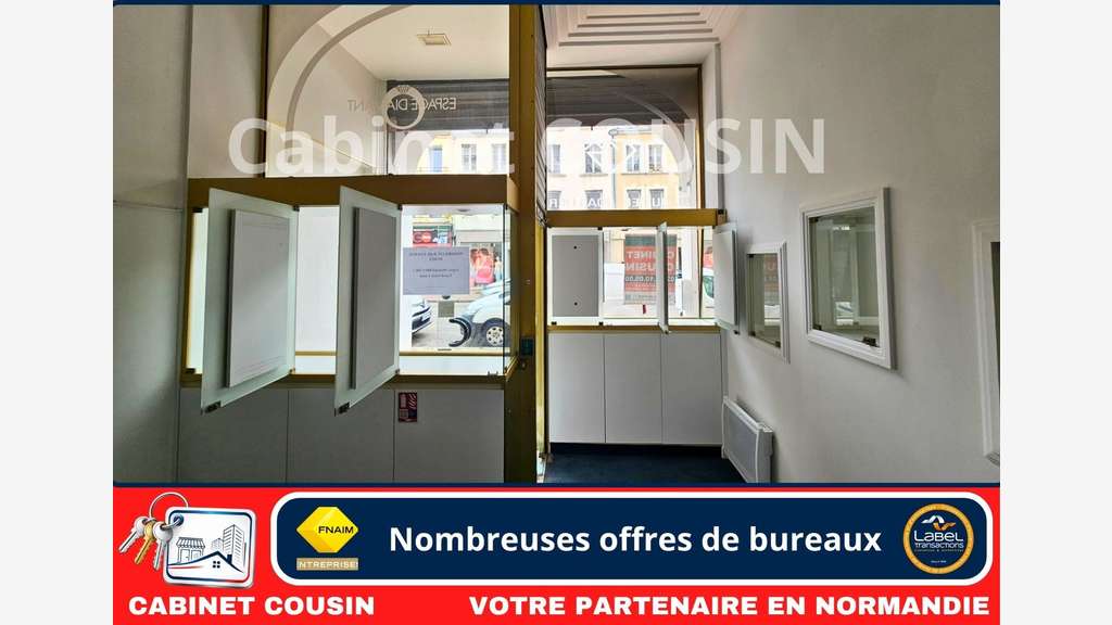 A louer pas de porte local 30m² à Cherbourg