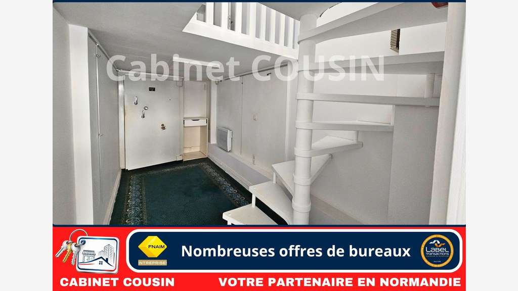 A louer pas de porte local 30m² à Cherbourg