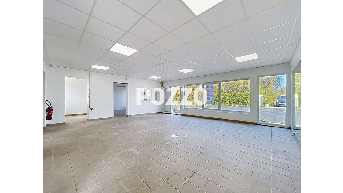 Loue local commercial 183m² Cherbourg-en-Cotentin