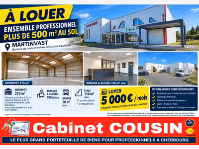 A louer ensemble professionnel à Cherbourg