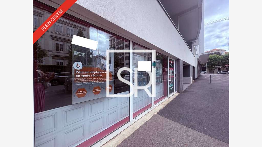 Local commercial à louer à Clermont Ferrand centre