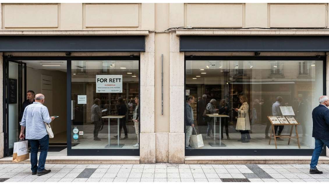 A louer local commercial 47m² à Clermont Fd Blatin