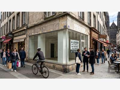 Loue local 90m² en hyper centre Clermont Ferrand