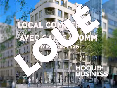 A louer local 39m² avec gaine à Clichy