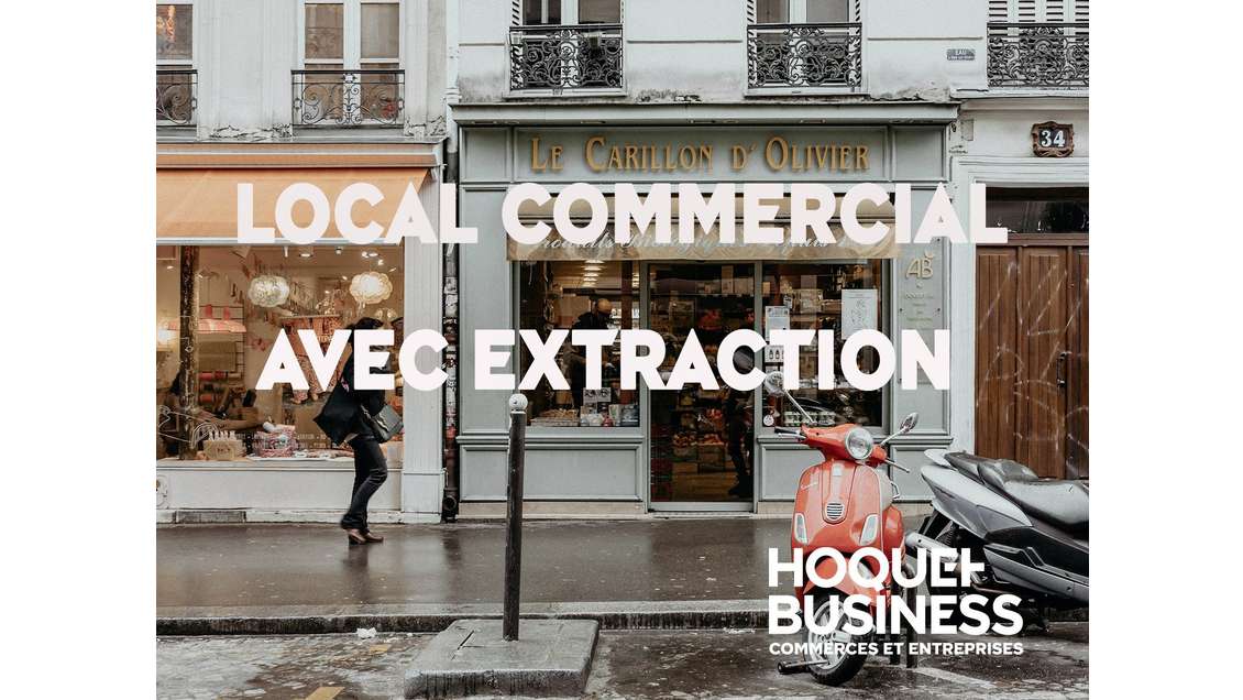 A louer local 60m² avec gaine à Clichy