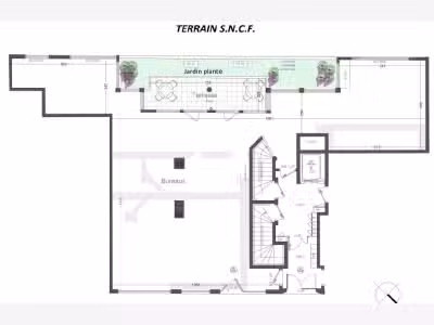 A louer Local commercial 189m² Clichy