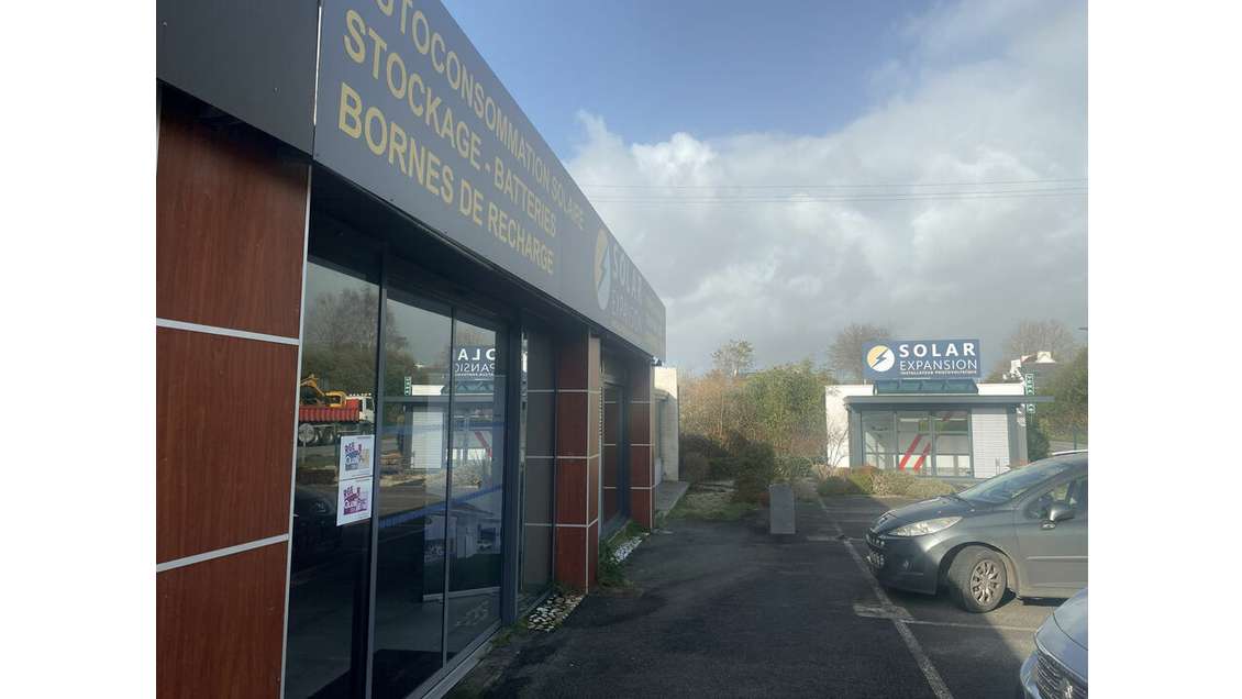A louer local commercial 136m² direction Bénodet