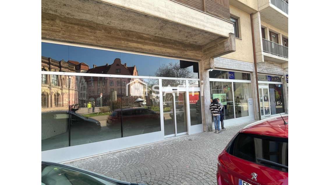 A louer local commercial 382m² Colmar centre
