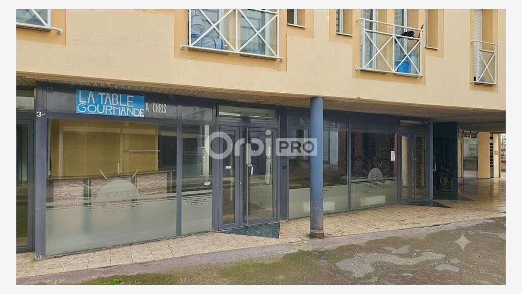 A louer local commercial 77m² à Colmar Centre
