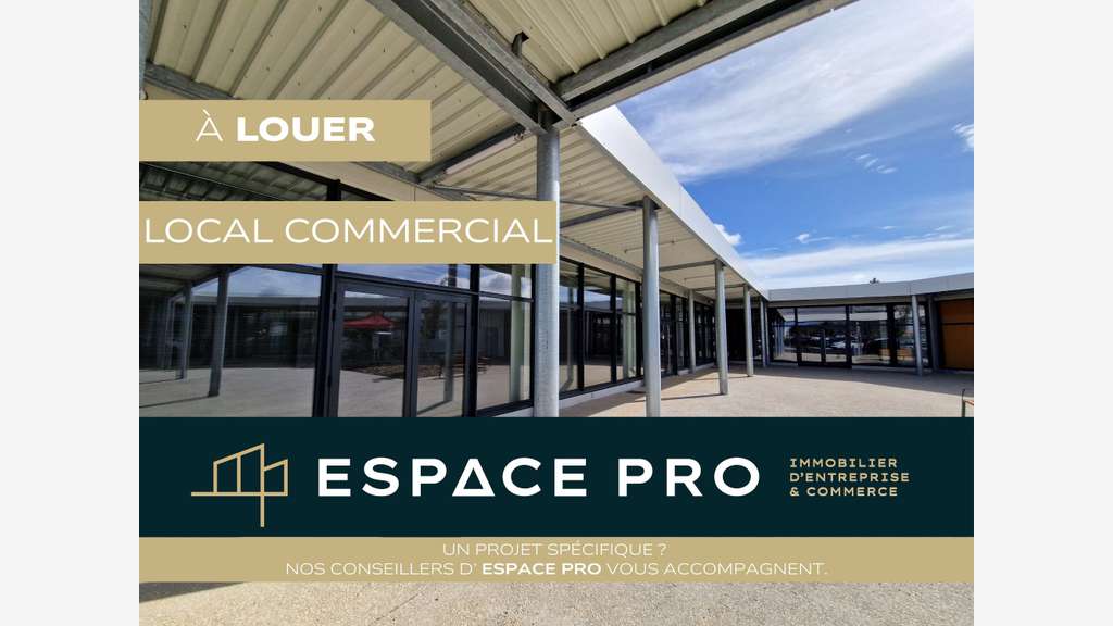A louer local 880m² divisibles à l'Est de Caen