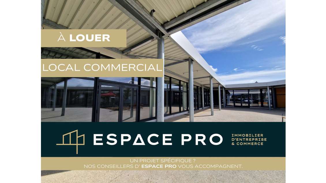 A louer local 880m² divisibles à l'Est de Caen