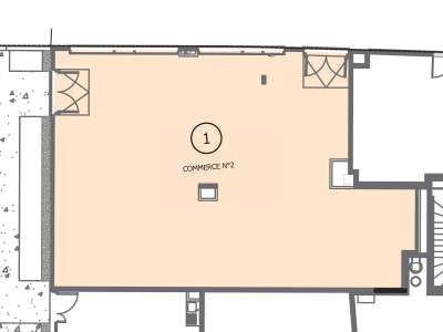 A LOUER LOCAL DE 170m² AVEC GAINE A COLOMBES