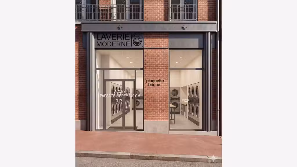 A louer local de 75m² avec extraction à Courbevoie