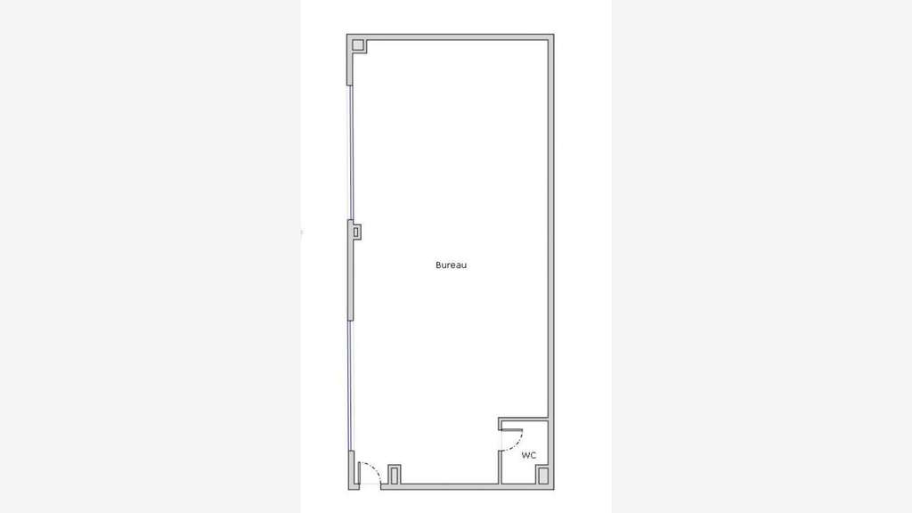 Loue local professionnel neuf de 200m² à Courtry