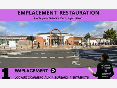Local commercial 70m² empl N°1 Gare de Creil