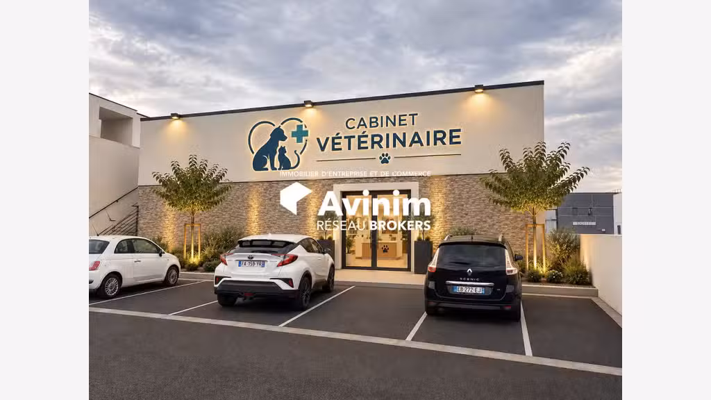 Local commercial avec sous sol de 482m² a Cuers