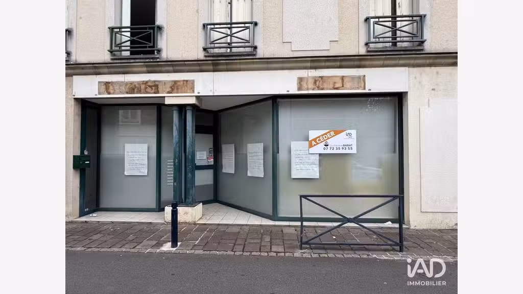 A louer Boutique de 40m² à Dammarie-les-Lys