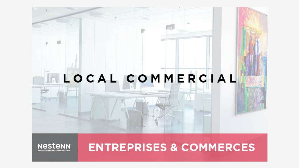 A louer local commercial avec parking à Dinan