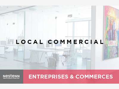 A louer local commercial avec parking à Dinan
