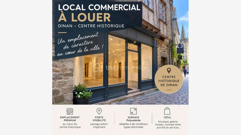? À LOUER - LOCAL COMMERCIAL AU CŒUR DU CENTRE H