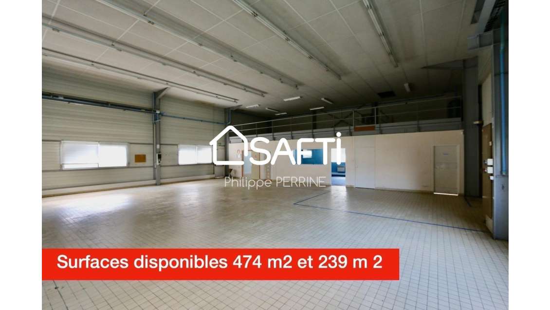Loue local d'activité 840m² Douvres la Délivrande