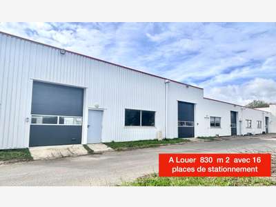 Loue local d'activité 840m² Douvres la Délivrande