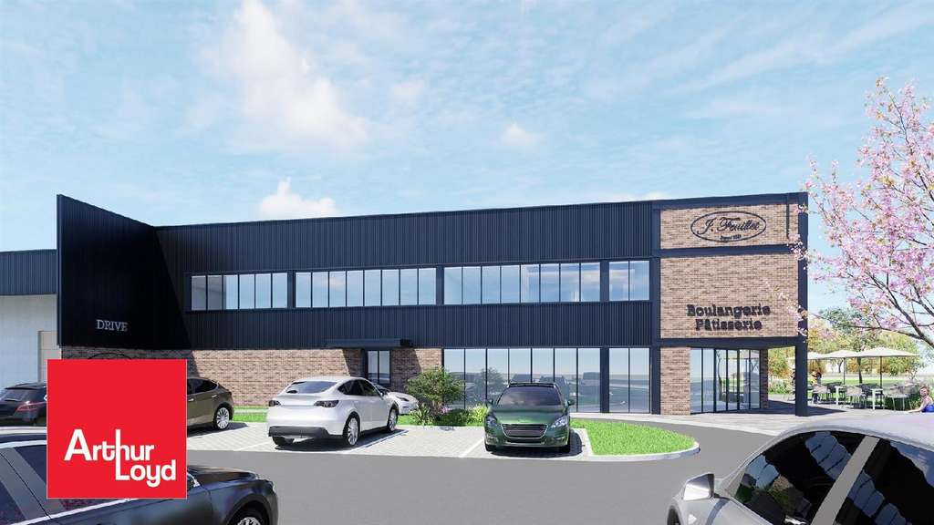 A louer locaux commerciaux 295m² rocade de Dreux