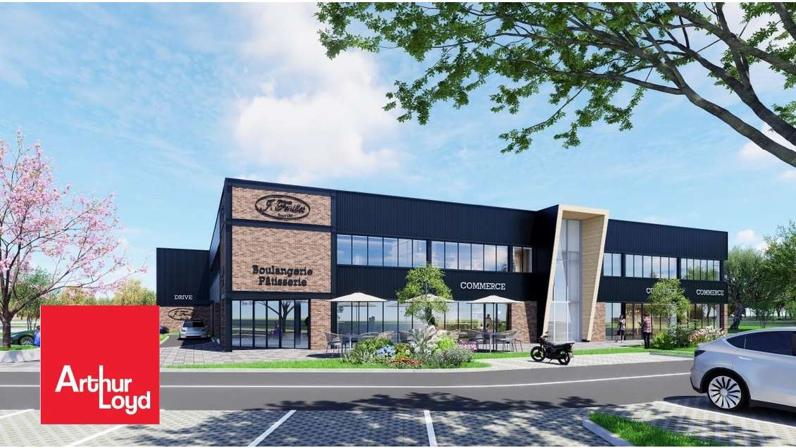 A louer locaux commerciaux 295m² rocade de Dreux