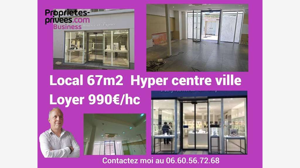 28100 DREUX - LOCATION LOCAL COMMERCIAL 67 M² ,
