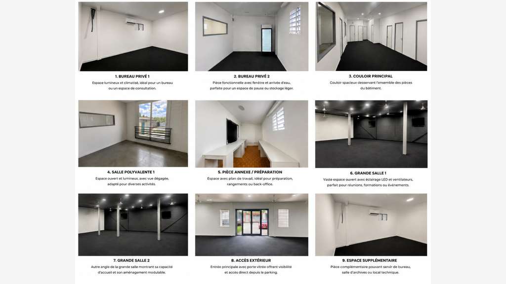 LOCAL COMMERCIAL / BUREAUX 300 M2 EN R+1, rénové