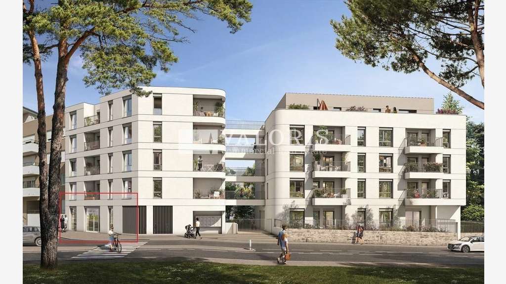 A louer local commercial neuf 99m² à Ecully 