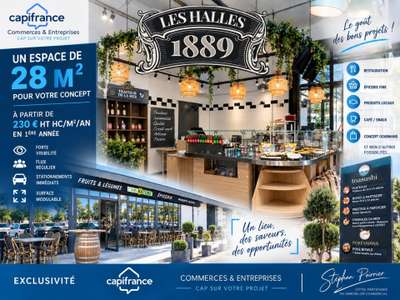 Local 28m² à forte visibilité à louer à Éguilles