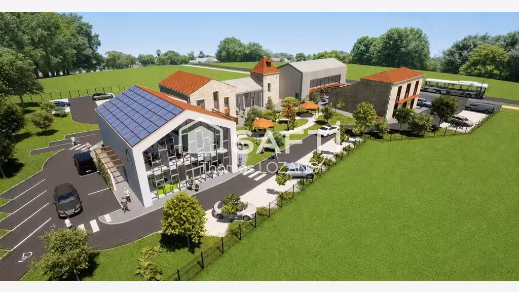 Local commercial 250m² modulable à louer Estillac 