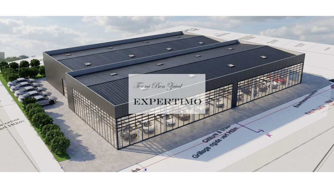 Loue local commercial 1920m² sur 3761m² à Etampes