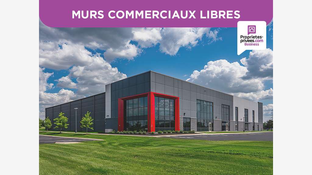 Location local commercial 550m² sortie de Fécamp