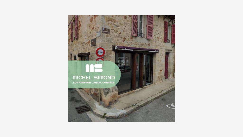 A louer local commercial de 40m² en RDC à Figeac