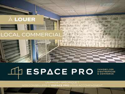 A louer local commercial 81m² au Sud de Caen
