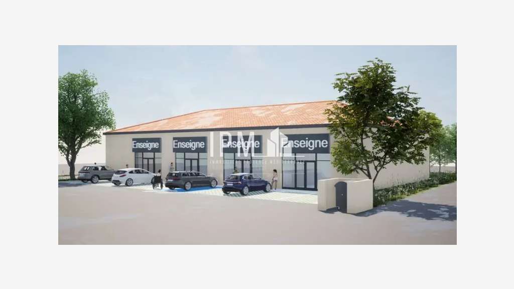 A louer local commercial 102m² à Fos-sur-Mer