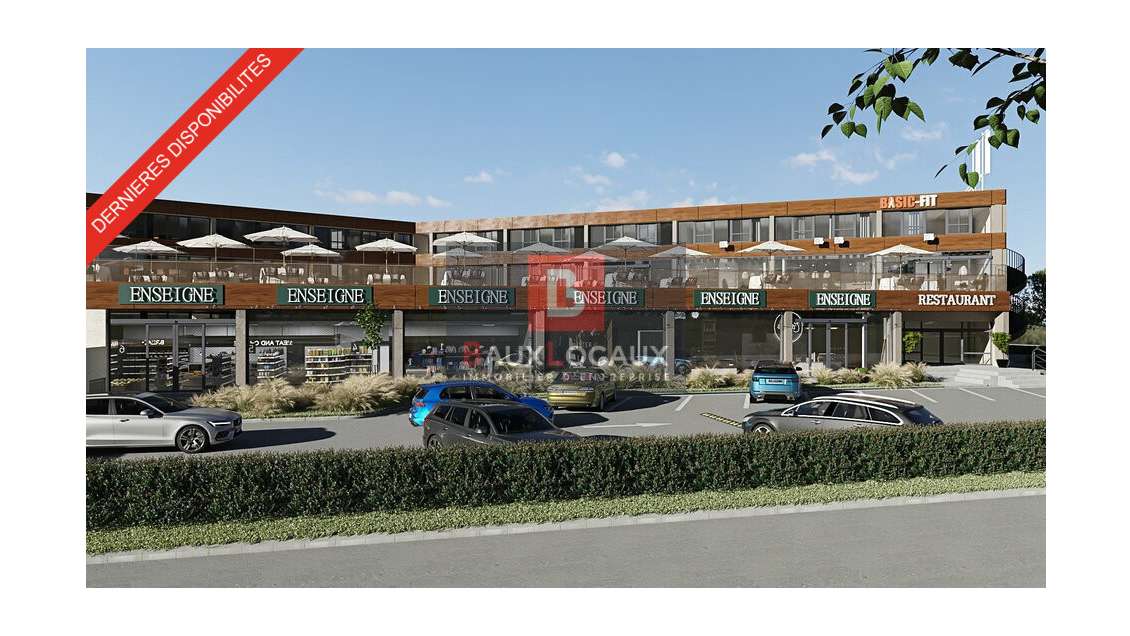 Local commercial neuf 191m² à louer à Fos-sur-Mer