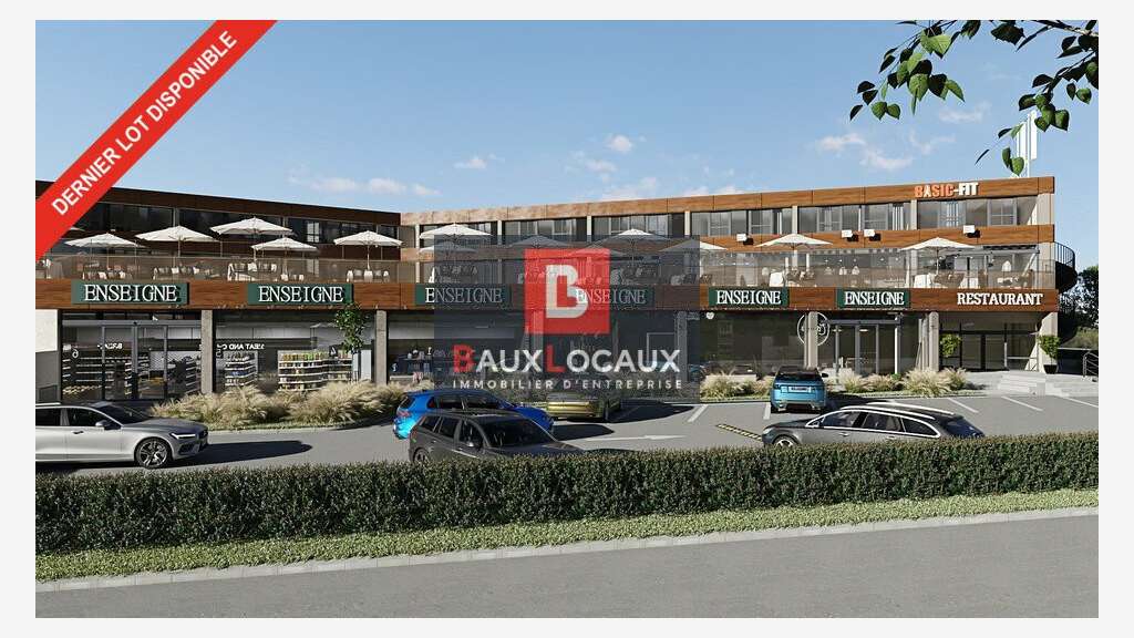 Local commercial neuf 273m² à louer à Fos-sur-Mer