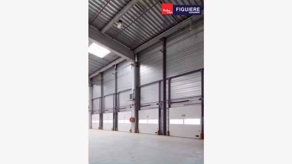 Plateforme logistique 6048m² à louer à Fos-sur-Mer