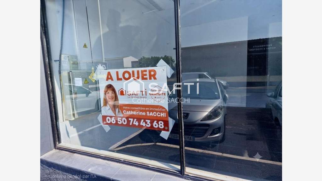 Local 287m² secteur très fréquenté à Fréjus